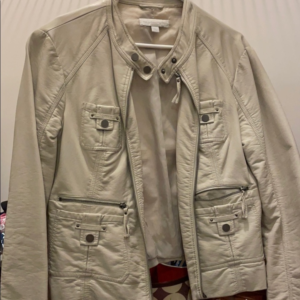 Faux leather Moto jacket